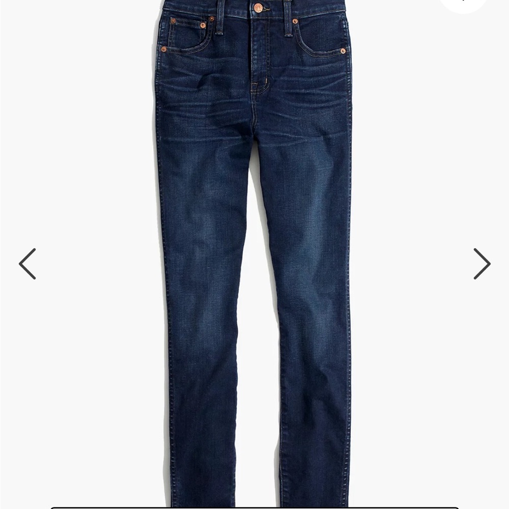 NWOT Madewell 10" High-Rise Skinny Jeans in Hayes Wash 29T